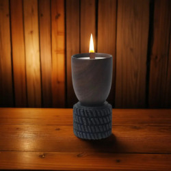 Wooden Candle